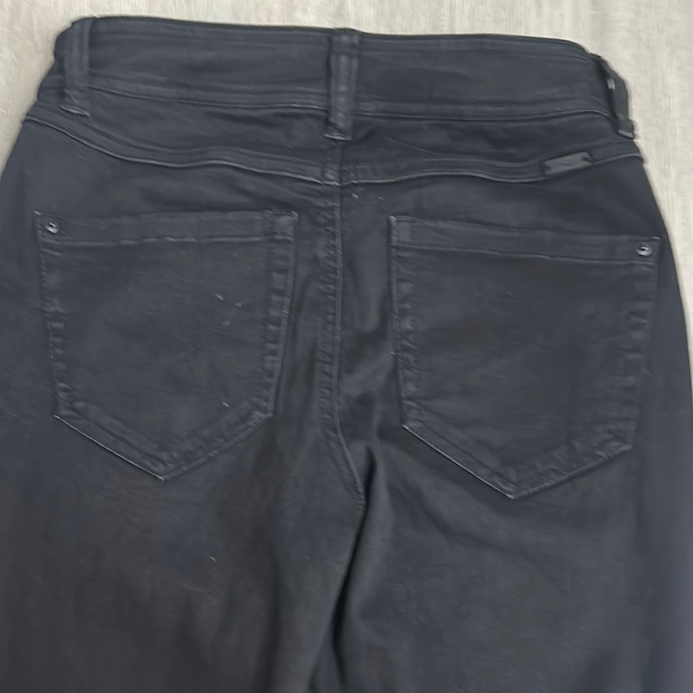 INC International Concepts Black Flare Wide Leg Jeans - Picture 8 of 10